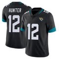 Vanessashop J.Jaguars #12 Travis Hunter Player Black Vapor Untouchable Limited Home Game Stitched Jerseys