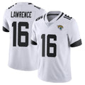 Vanessashop J.Jaguars #16 Trevor Lawrence Player White Vapor Untouchable Limited Home Game Stitched Jerseys