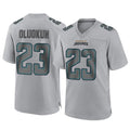 Vanessashop J.Jaguars #23 Foyesade Oluokun Player Gray Atmosphere Fashion Home Game Stitched Jerseys