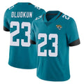 Vanessashop J.Jaguars #23 Foyesade Oluokun Player Teal Vapor Untouchable Limited Home Game Stitched Jerseys