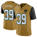 Vanessashop J.Jaguars #39 Cam Little Player Gold Vapor Limited Home Game Stitched Jerseys