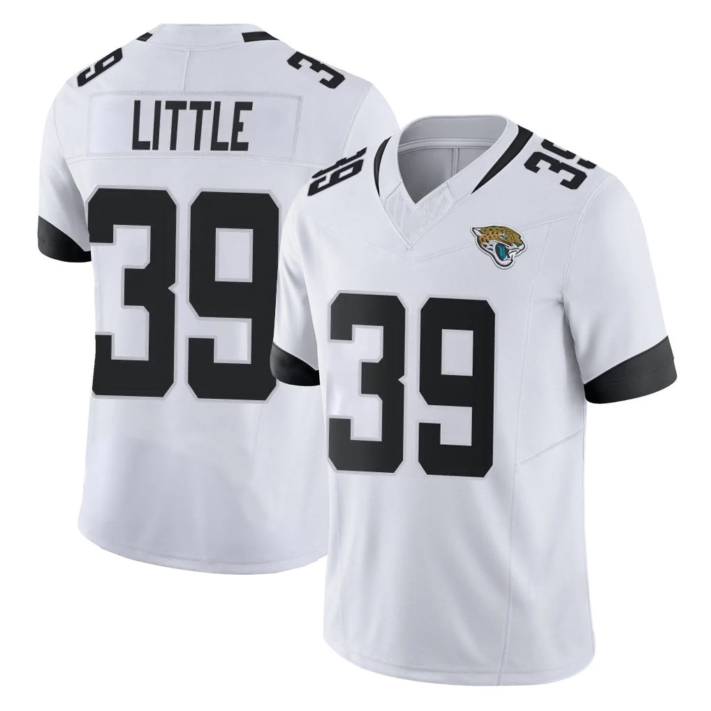 Vanessashop J.Jaguars #39 Cam Little Player White Vapor F.U.S.E. Limited Home Game Stitched Jerseys