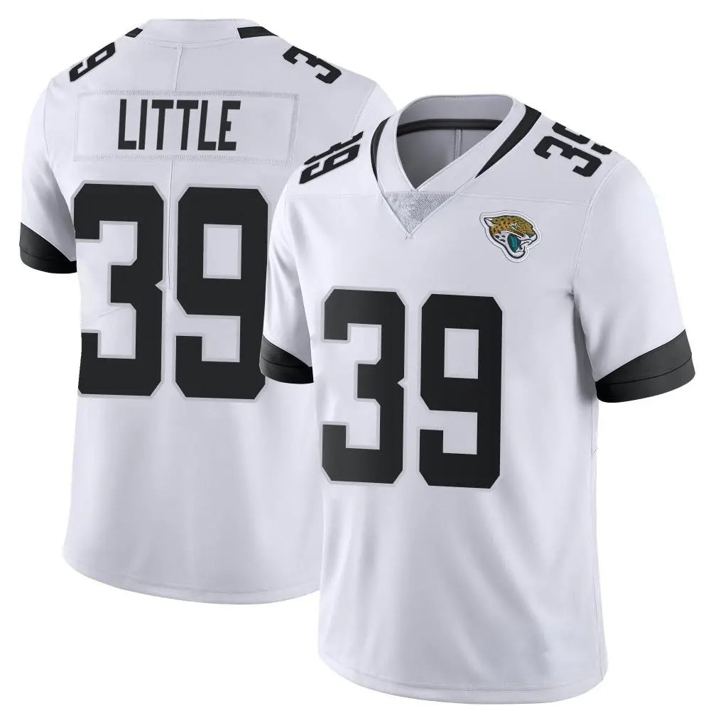 Vanessashop J.Jaguars #39 Cam Little Player White Vapor Untouchable Limited Home Game Stitched Jerseys
