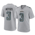 Vanessashop J.Jaguars #3 Jakobi Meyers Player Gray Atmosphere Fashion Home Game Stitched Jerseys