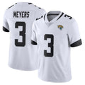 Vanessashop J.Jaguars #3 Jakobi Meyers Player White Vapor Untouchable Limited Home Game Stitched Jerseys