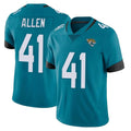 Vanessashop J.Jaguars #41 Josh Hines-Allen Player Teal Vapor Untouchable Limited Home Game Stitched Jerseys