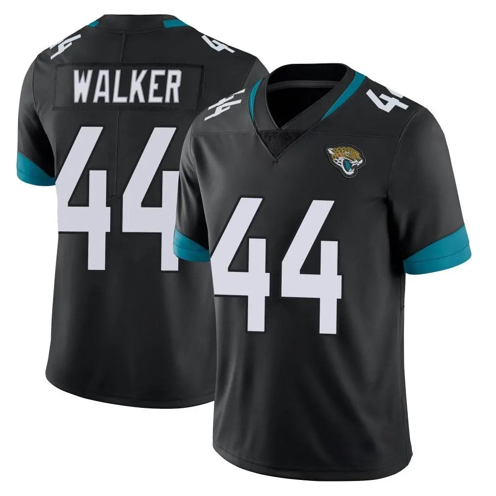 Vanessashop J.Jaguars #44 Travon Walker Player Black Vapor Untouchable Limited Home Game Stitched Jerseys