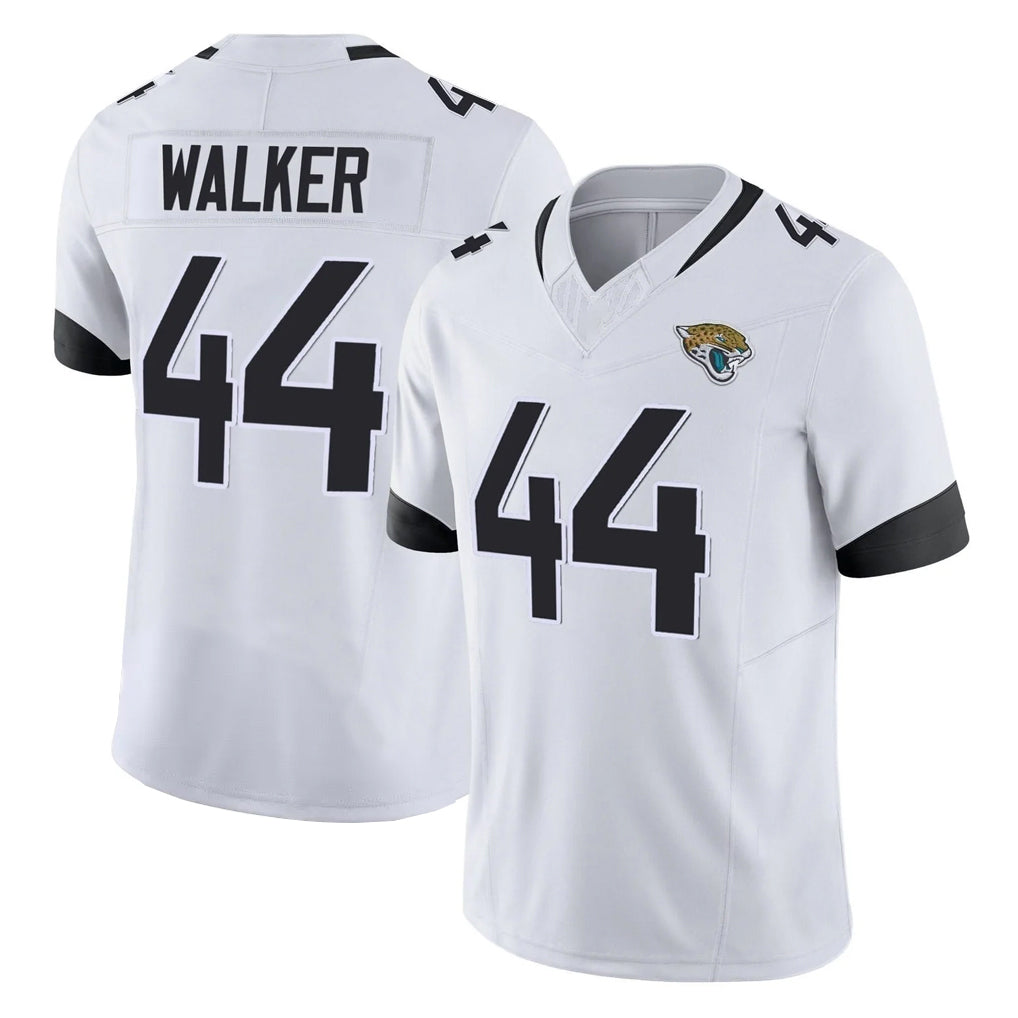Vanessashop J.Jaguars #44 Travon Walker Player White Vapor F.U.S.E. Limited Home Game Stitched Jerseys