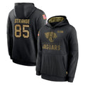 Vanessashop J.Jaguars #85 Brenton Strange Player Black Salute to Service Hoodies Limited Game Stitched Jerseys