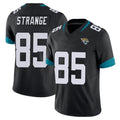 Vanessashop J.Jaguars #85 Brenton Strange Player Black Vapor F.U.S.E. Limited Home Game Stitched Jerseys