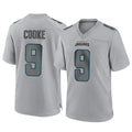 Vanessashop J.Jaguars #9 Logan Cooke Player Gray Atmosphere Fashion Home Game Stitched Jerseys