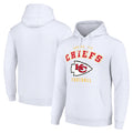 Vanessashop KC.Chiefs White Pullover Hoodies Limited Blank Player Stitched Jerseys