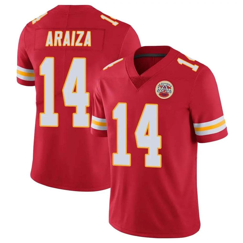 Vanessashop KC.Chiefs #14 Matt Araiza Player Red Limited Vapor Untouchable Home Game Stitched Jerseys