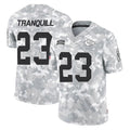 Vanessashop KC.Chiefs #23 Drue Tranquill Player Arctic Camo Salute To Service Limited Game Stitched Jerseys