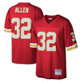 Vanessashop KC.Chiefs #32 Marcus Allen Player Red Mitchell & Ness Legacy Replica Stitched Jerseys