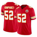 Vanessashop KC.Chiefs #52 Creed Humphrey Player Red Limited Vapor F.U.S.E. Home Game Stitched Jerseys