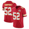 Vanessashop KC.Chiefs #52 Creed Humphrey Player Red Limited Vapor Untouchable Home Game Stitched Jerseys