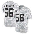 Vanessashop KC.Chiefs #56 George Karlaftis Player Arctic Camo Salute To Service Limited Game Stitched Jerseys