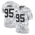 Vanessashop KC.Chiefs #95 Chris Jones Player Arctic Camo Salute To Service Limited Game Stitched Jerseys