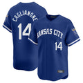 Vanessashop KC.Royals #14 Jac Caglianone Player Royal City Connect Limited Home Game Stitched Jerseys
