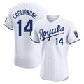 Vanessashop KC.Royals #14 Jac Caglianone Player White Alt Limited Elite Home Stitched Jerseys