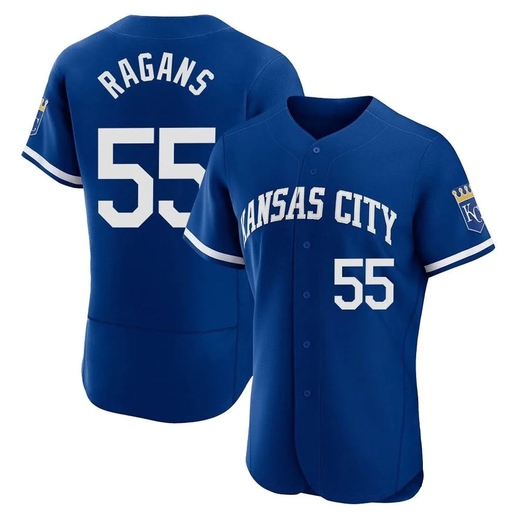 Vanessashop KC.Royals #55 Cole Ragans Player Royal City Connect Limited Elite Home Game Stitched Jerseys