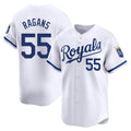 Vanessashop KC.Royals #55 Cole Ragans Player White Alt Limited Home Stitched Jerseys