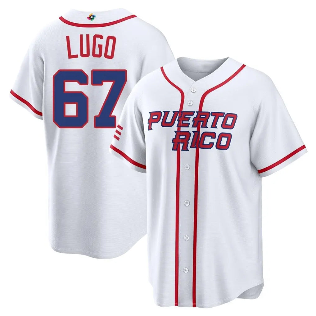 Vanessashop KC.Royals #67 Seth Lugo Player White 2026 World Classic Home Stitched Jerseys