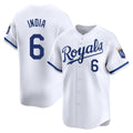 Vanessashop KC.Royals #6 Jonathan India Player White Alt Limited Home Stitched Jerseys