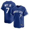 Vanessashop KC.Royals #7 Bobby Witt Jr. Player Royal Limited Home Stitched Jerseys