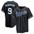 Vanessashop KC.Royals #9 Vinnie Pasquantino Player Black Carbon Fashion Home Game Stitched Jerseys