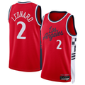 Vanessashop L.Clippers #2 Kawhi Leonard Red 202425 Swingman Stitched Jerseys - Statement Edition