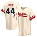Vanessashop LA.Angels #44 Ben Joyce Player Cream City Connect Home Stitched Jerseys