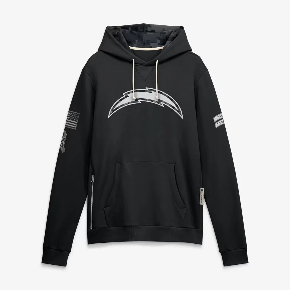 Vanessashop LA.Chargers 2026 Salute To Service Club Pullover Hoodie Cheap sale Birthday and Christmas gifts Stitched American Football Jersey