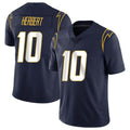 Vanessashop LA.Chargers #10 Justin Herbert Player Navy Limited Vapor Untouchable Home Game Stitched Jerseys