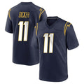 Vanessashop LA.Chargers #11 Cameron Dicker Player Navy Home Game Stitched Jerseys