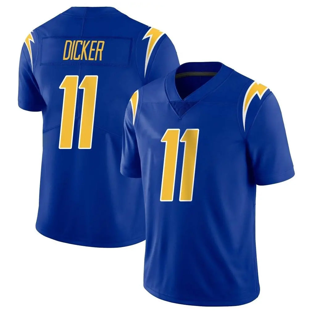 Vanessashop LA.Chargers #11 Cameron Dicker Player Royal Limited Vapor Home Game Stitched Jerseys