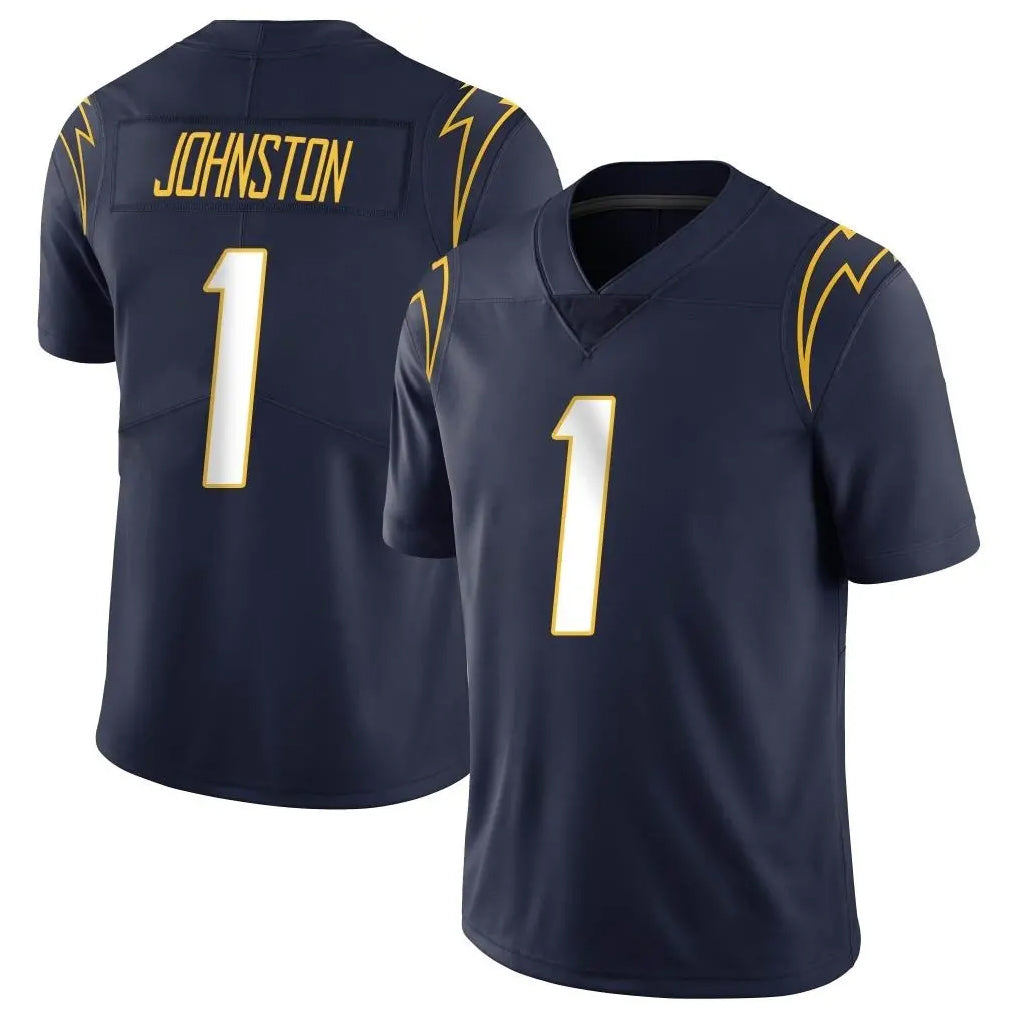 Vanessashop LA.Chargers #1 Quentin Johnston Player Navy Limited Vapor Untouchable Home Game Stitched Jerseys