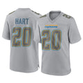 Vanessashop LA.Chargers #20 Cam Hart Player Gray Atmosphere Fashion Home Game Stitched Jerseys