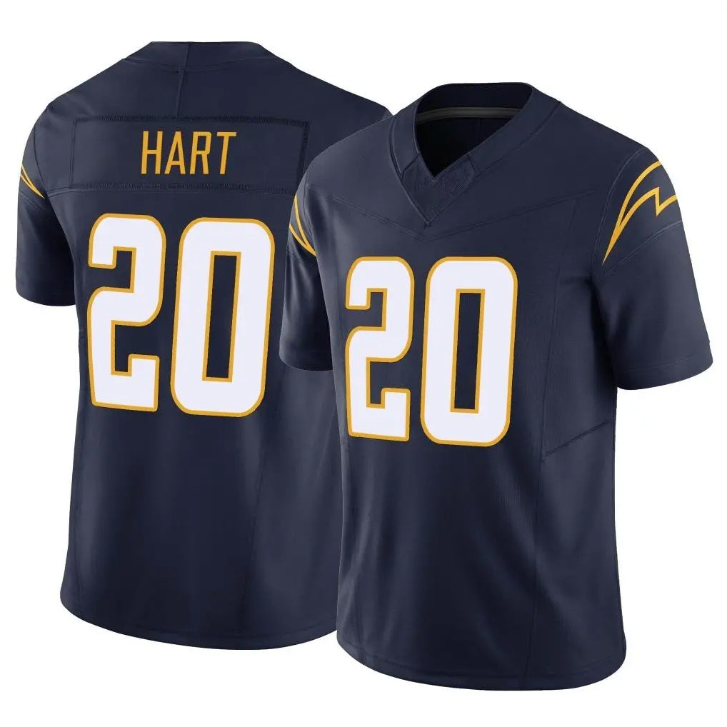 Vanessashop LA.Chargers #20 Cam Hart Player Navy Limited Vapor F.U.S.E. Home Game Stitched Jerseys