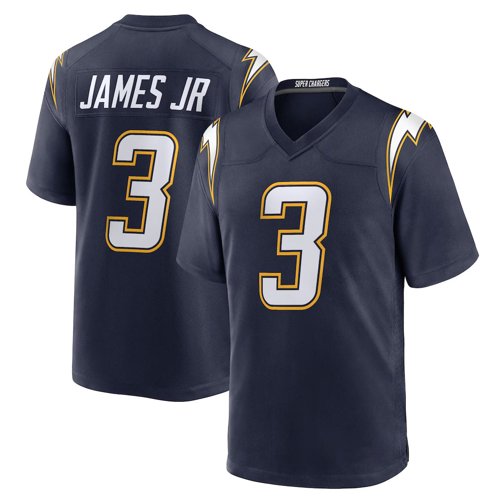 Vanessashop LA.Chargers #3 Derwin James Jr. Player Navy Alternate Home Game Stitched Jerseys