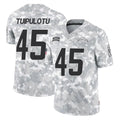 Vanessashop LA.Chargers #45 Tuli Tuipulotu Player Arctic Camo Salute To Service Limited Game Stitched Jerseys