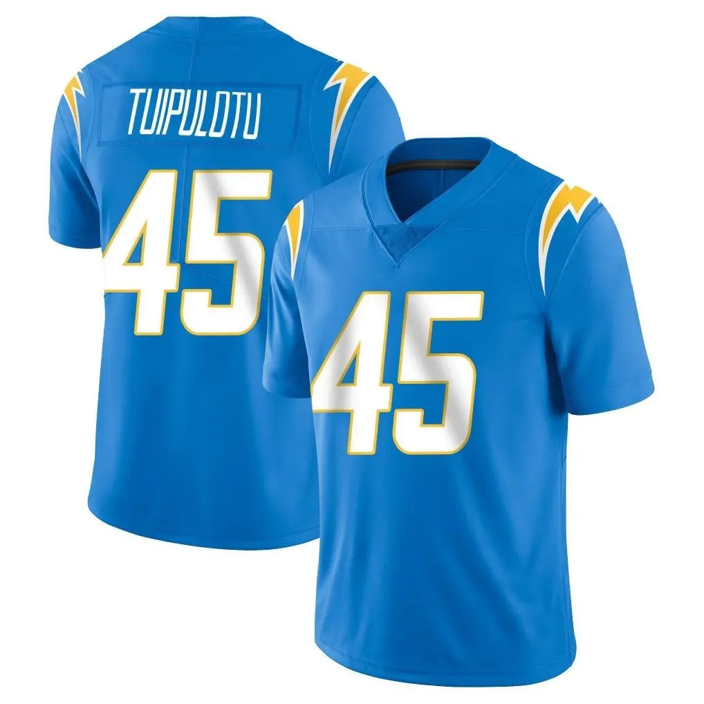 Vanessashop LA.Chargers #45 Tuli Tuipulotu Player Blue Limited Vapor Untouchable Home Game Stitched Jerseys