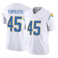 Vanessashop LA.Chargers #45 Tuli Tuipulotu Player White Limited Vapor F.U.S.E. Home Game Stitched Jerseys