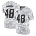 Vanessashop LA.Chargers #48 Bud Dupree Player Arctic Camo Salute To Service Limited Game Stitched Jerseys