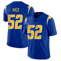 Vanessashop LA.Chargers #52 Khalil Mack Player Royal Limited Vapor Home Game Stitched Jerseys