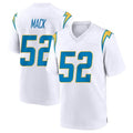 Vanessashop LA.Chargers #52 Khalil Mack Player White Home Game Stitched Jerseys