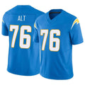 Vanessashop LA.Chargers #76 Joe Alt Player Blue Limited Vapor F.U.S.E. Home Game Stitched Jerseys