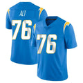 Vanessashop LA.Chargers #76 Joe Alt Player Blue Limited Vapor Untouchable Home Game Stitched Jerseys