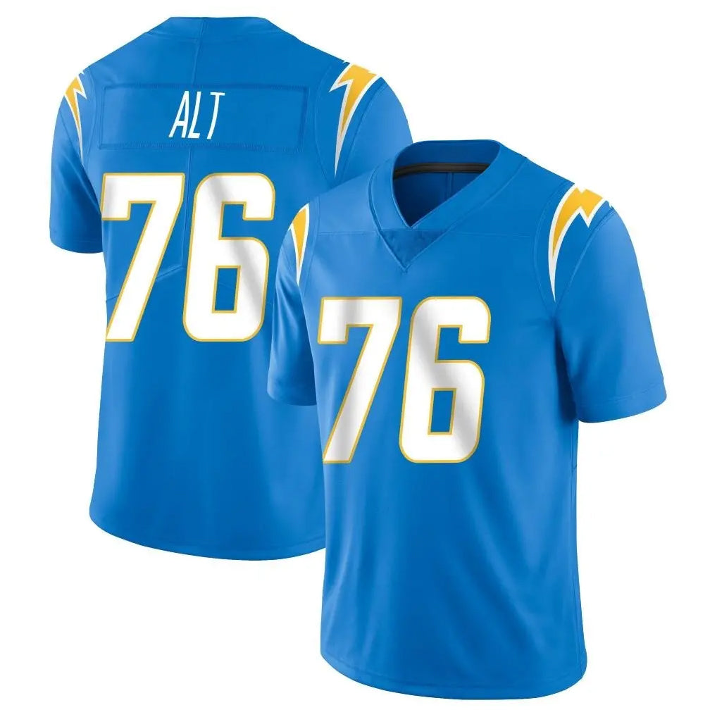 Vanessashop LA.Chargers #76 Joe Alt Player Blue Limited Vapor Untouchable Home Game Stitched Jerseys